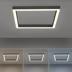 Neuhaus PURE by Paul Neuhaus PURE Lines Square LED Deckenleuchte mit CCT