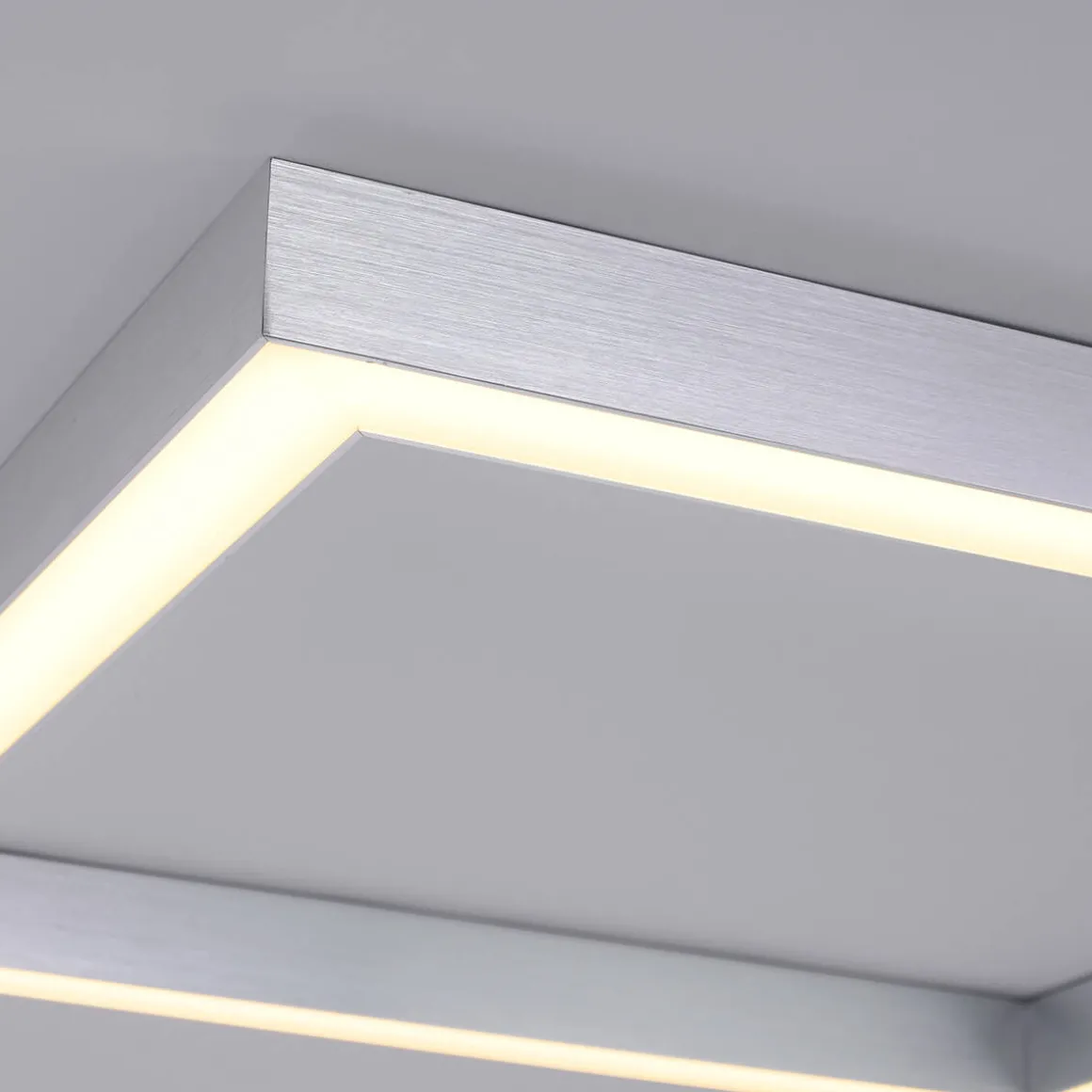 Neuhaus PURE by Paul Neuhaus PURE Lines Square LED Deckenleuchte mit CCT