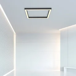 Neuhaus PURE by Paul Neuhaus PURE Lines Square LED Deckenleuchte mit CCT