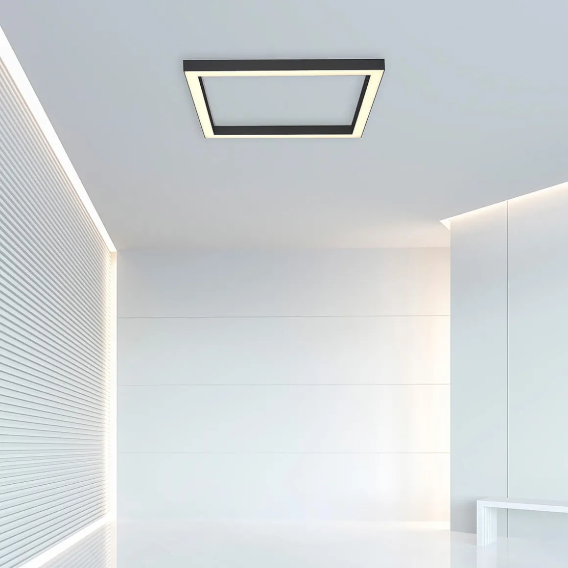 Neuhaus PURE by Paul Neuhaus PURE Lines Square LED Deckenleuchte mit CCT