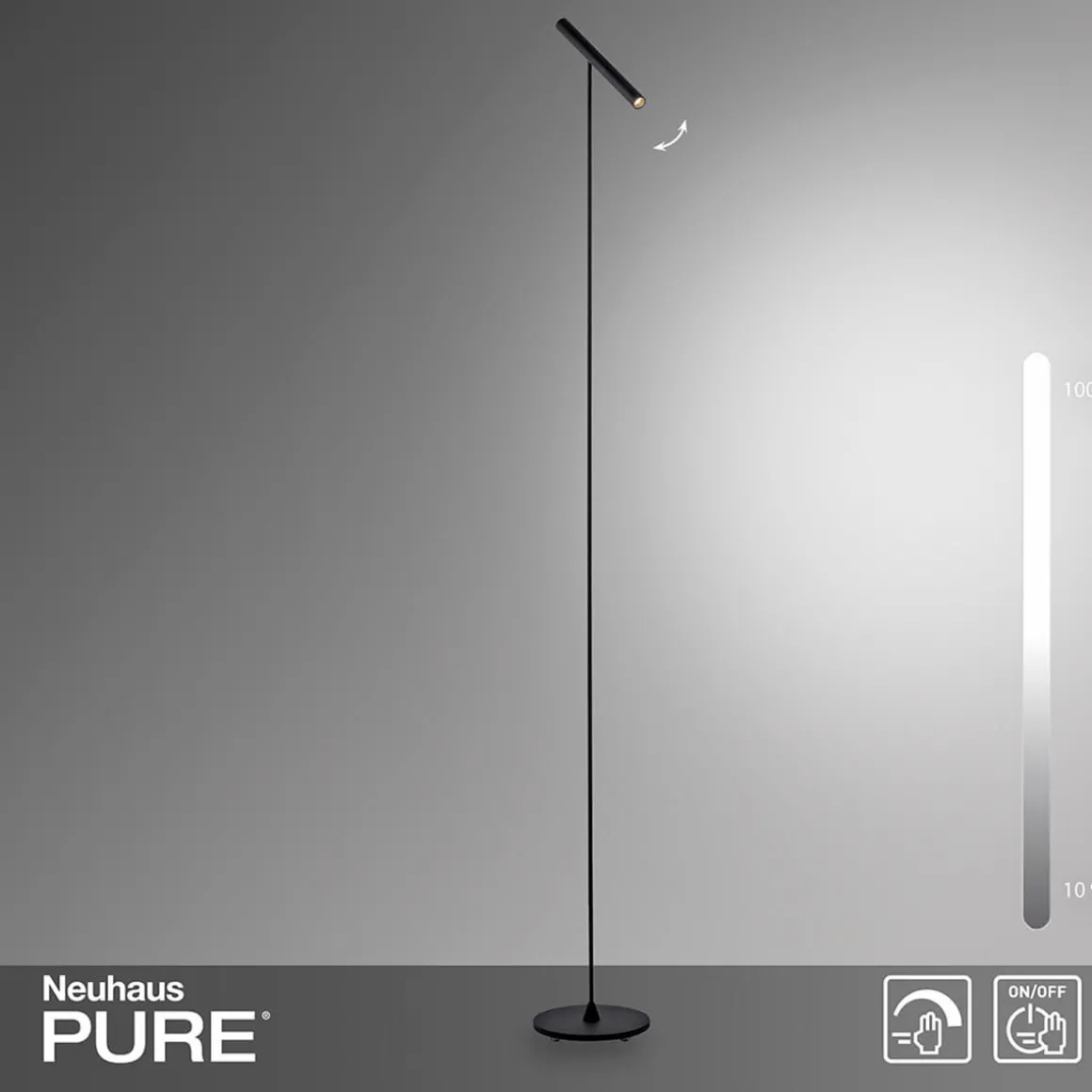 Neuhaus PURE by Paul Neuhaus PURE Tutua LED Stehleuchte