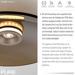 Neuhaus PURE by Paul Neuhaus PURE Moon LED Deckenleuchte