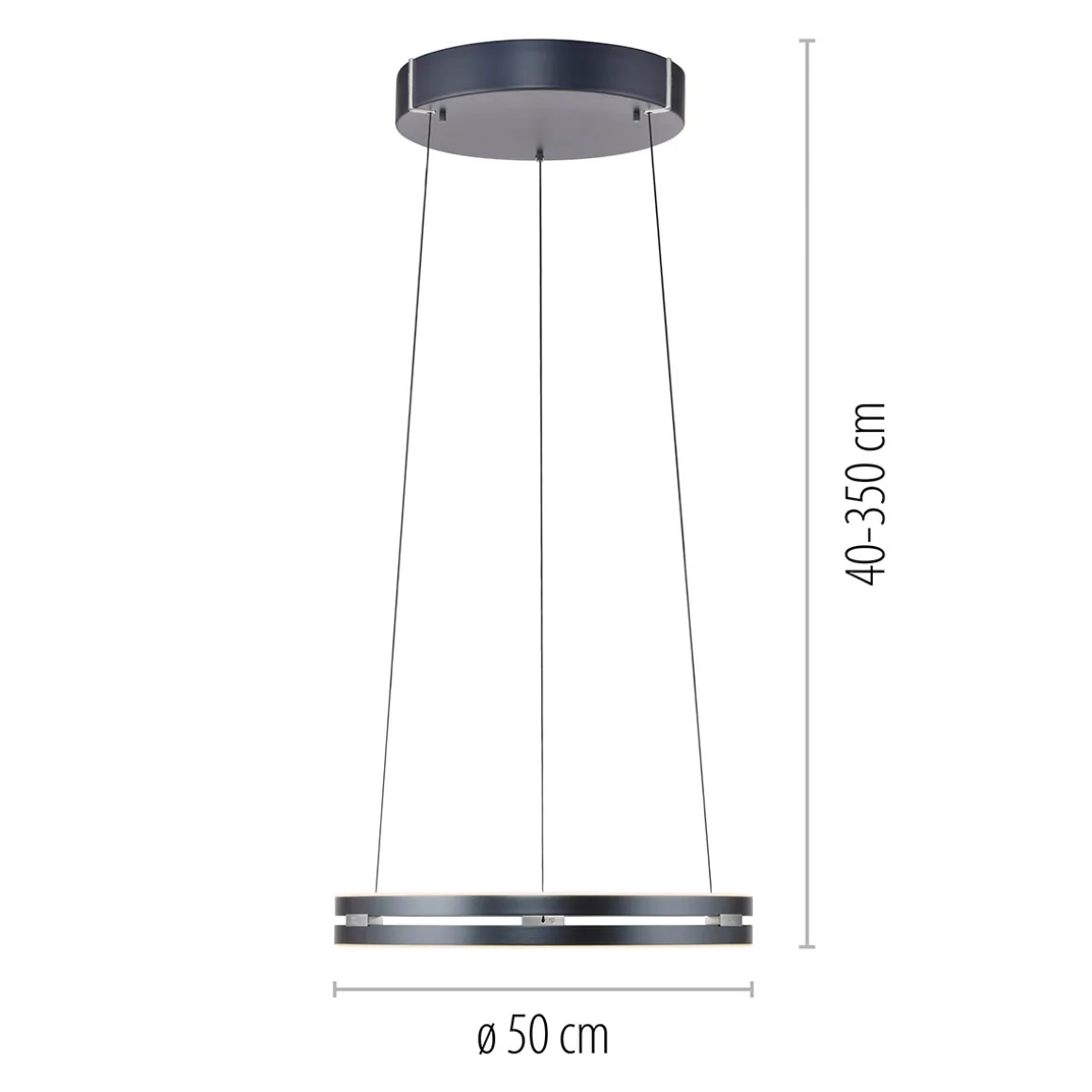 Neuhaus PURE by Paul Neuhaus PURE E-Loop LED Pendelleuchte mit e-LIFT und CCT, Rückläufer