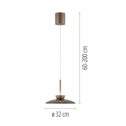 Neuhaus PURE by Paul Neuhaus PURE Moon LED Pendelleuchte