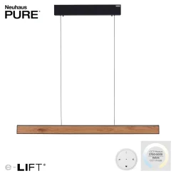 Neuhaus PURE by Paul Neuhaus PURE E-Motion LED Pendelleuchte mit e-LIFT und CCT