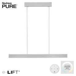Neuhaus PURE by Paul Neuhaus PURE E-Motion LED Pendelleuchte mit e-LIFT und CCT