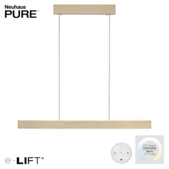 Neuhaus PURE by Paul Neuhaus PURE E-Motion LED Pendelleuchte mit e-LIFT und CCT