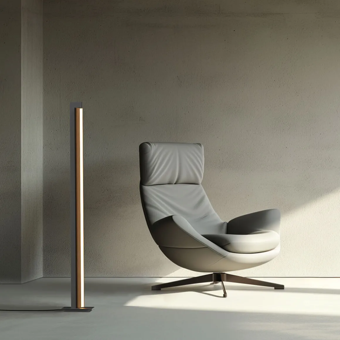 Neuhaus PURE by Paul Neuhaus PURE Lines Floor LED Stehleuchte mit CCT