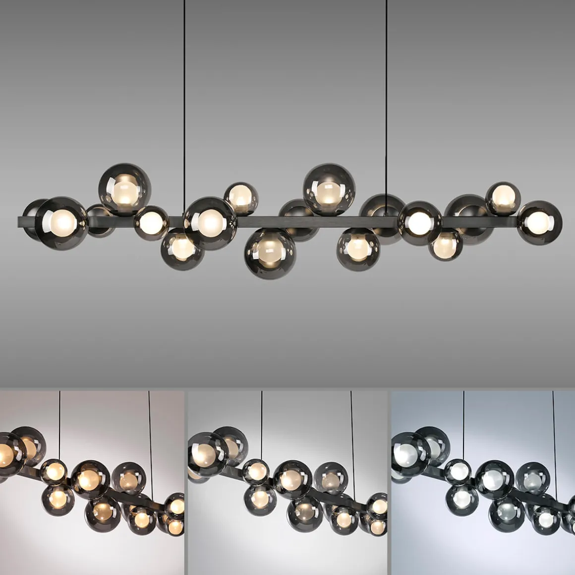 Neuhaus PURE by Paul Neuhaus PURE E-Popup LED Pendelleuchte mit e-LIFT und CCT