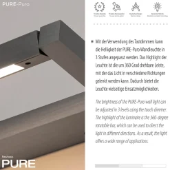 Neuhaus PURE by Paul Neuhaus PURE Puro LED Wandleuchte