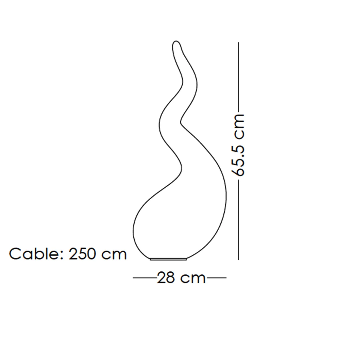 next Alien easy Steh- / Tischleuchte
