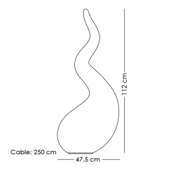 next Alien easy Steh- / Tischleuchte