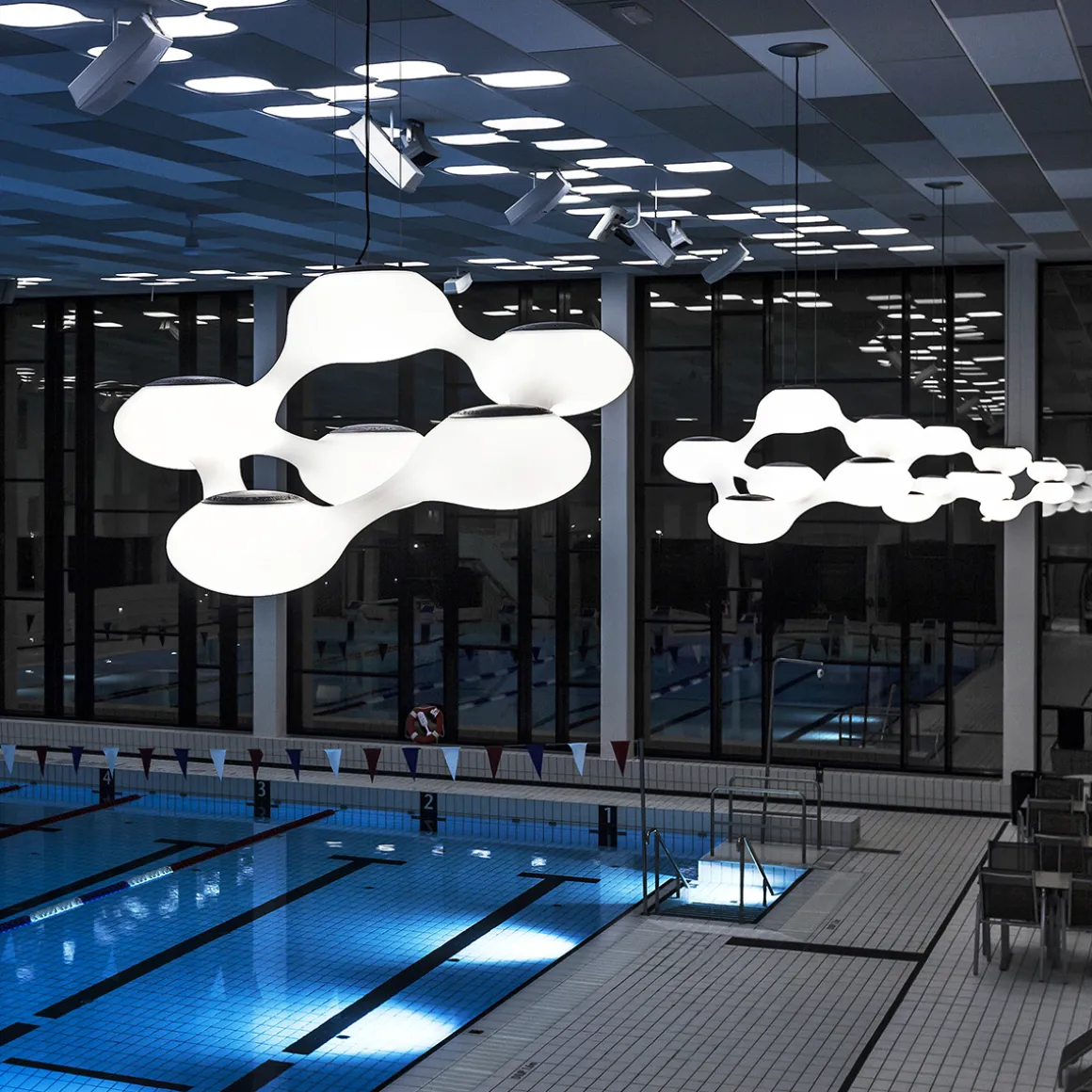 next Cosmo Outdoor LED Pendelleuchte