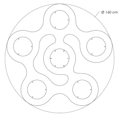 next Cosmo Outdoor LED Pendelleuchte