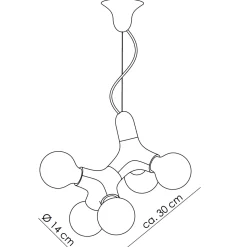 next DNA Double Pendelleuchte