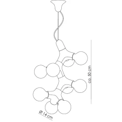 next DNA Quattro 9.1 Pendelleuchte