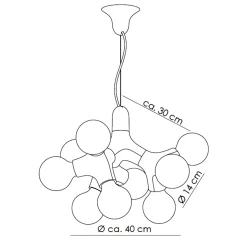 next DNA Quattro 9.3 Pendelleuchte