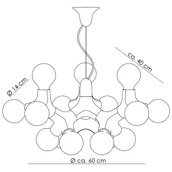 next DNA Septo Pendelleuchte