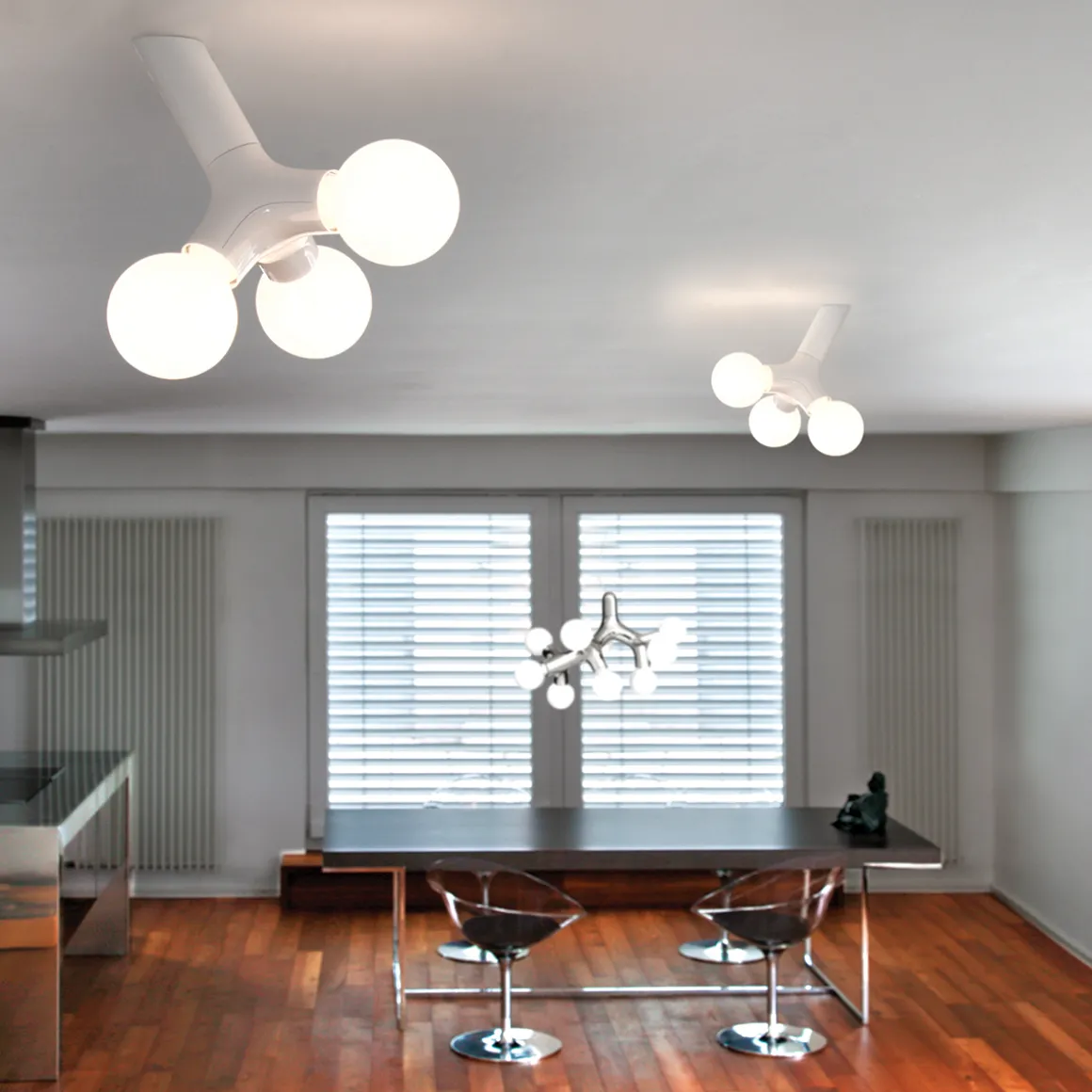 next DNA Single 3 Wand- / Deckenleuchte