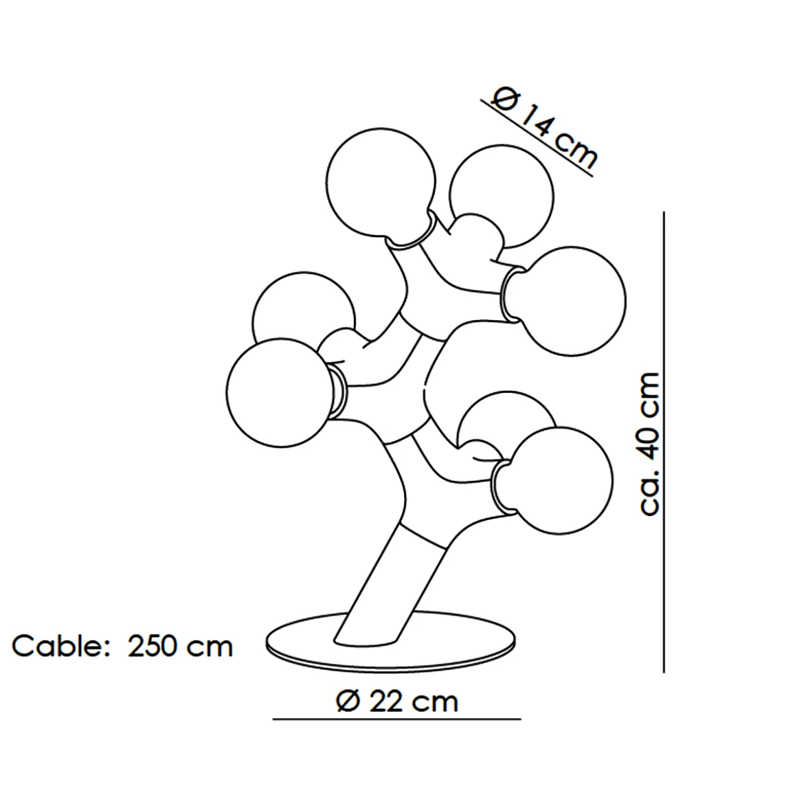 next DNA Tischleuchte