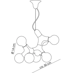next DNA Triple Pendelleuchte