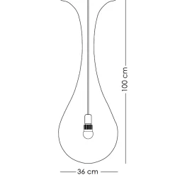 next Liquid Light Drop 1 Deckenleuchte