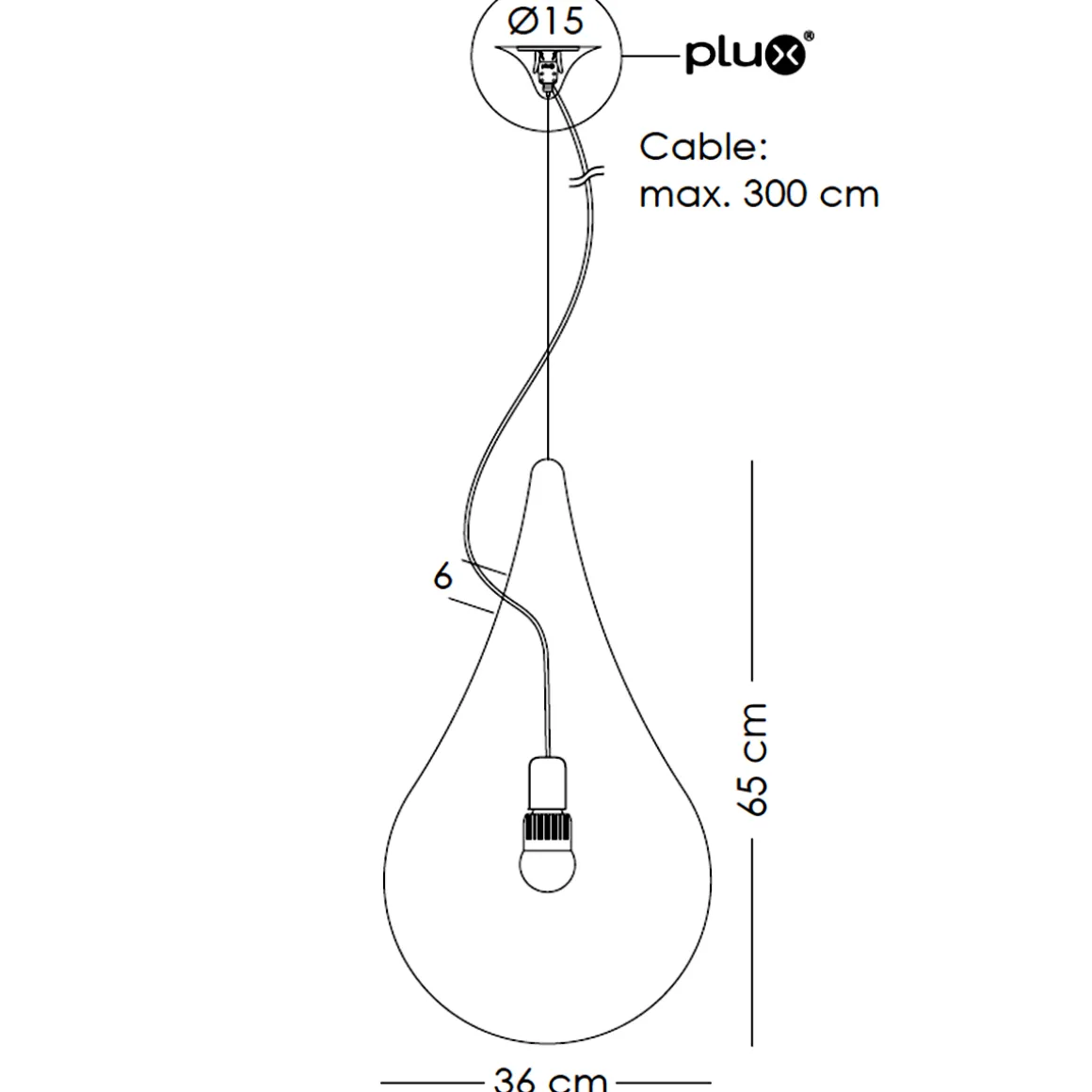 next Liquid Light Drop 2S Pendelleuchte