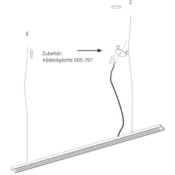 Nimbus Abdeckplatte für Deckenöffnung