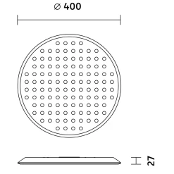 Nimbus Modul R 340 Project Deckenaufbauleuchte