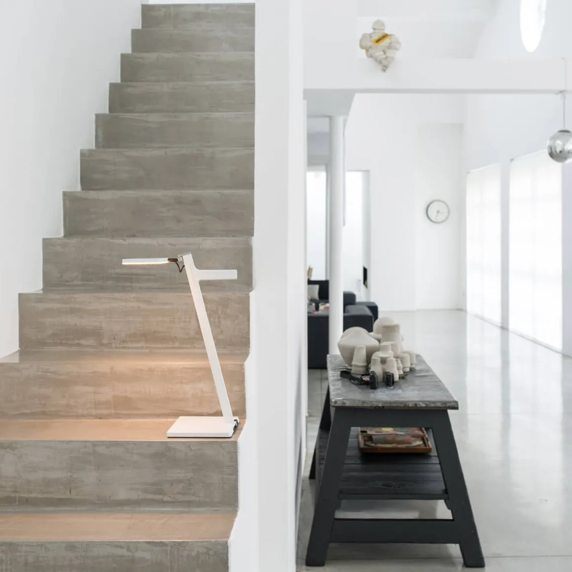 Nimbus Roxxane Leggera 52 CL LED Akkutischleuchte, mit Magnetic Dock