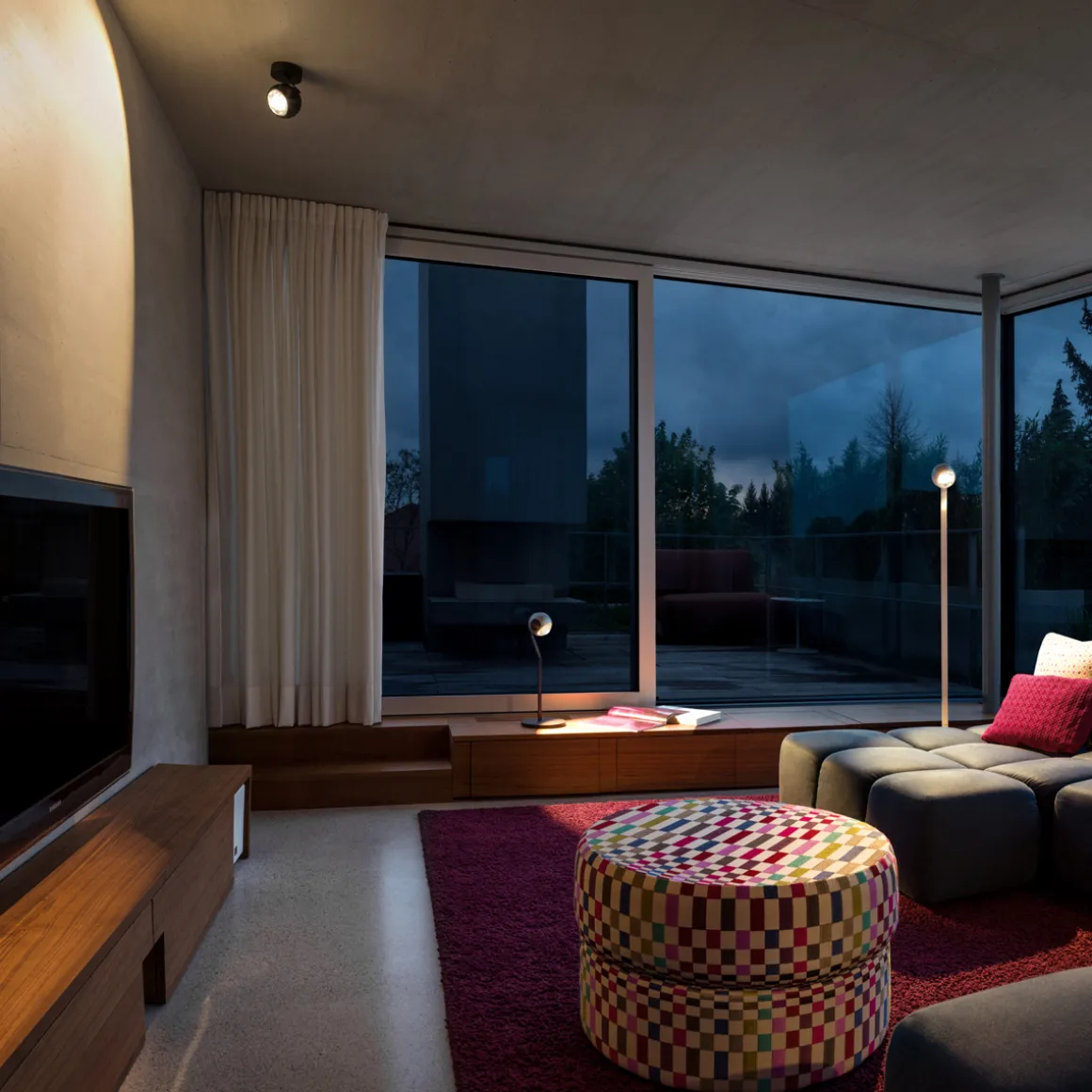 Occhio io 3d pico up C Wand- / Deckenleuchte, 3000 K