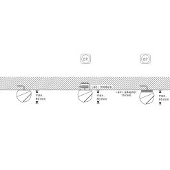 Occhio io giro Volt C LED Deckenstrahler, 2700 K
