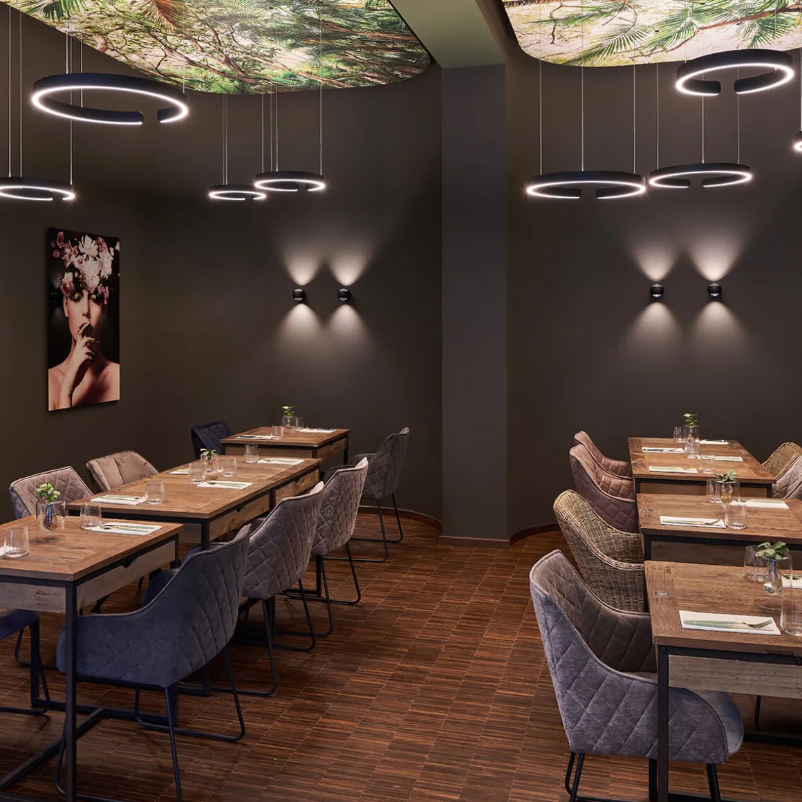 Occhio io verticale Volt D LED Wandleuchte, 3000 K