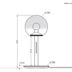 Occhio Luna sogno LED Tischleuchte
