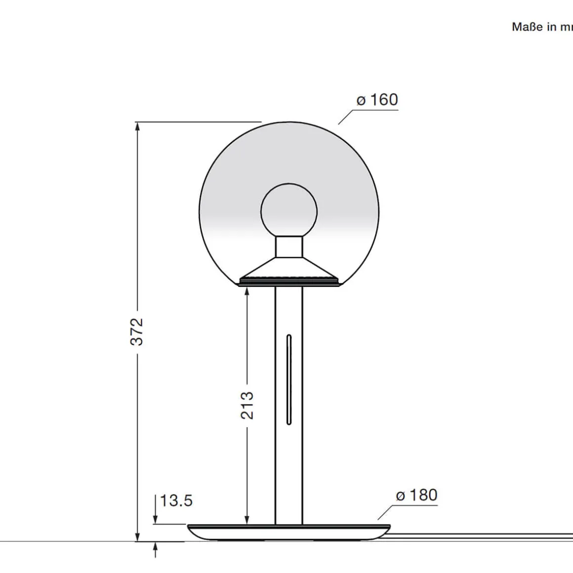 Occhio Luna sogno LED Tischleuchte