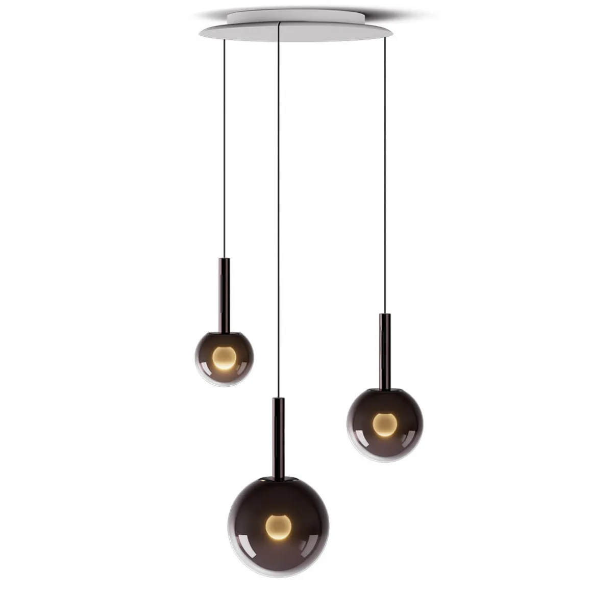 Occhio Luna sospeso cloud 3 fix LED Pendelleuchte