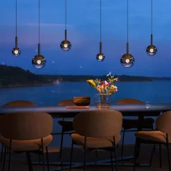 Occhio Luna sospeso cloud 3 fix LED Pendelleuchte