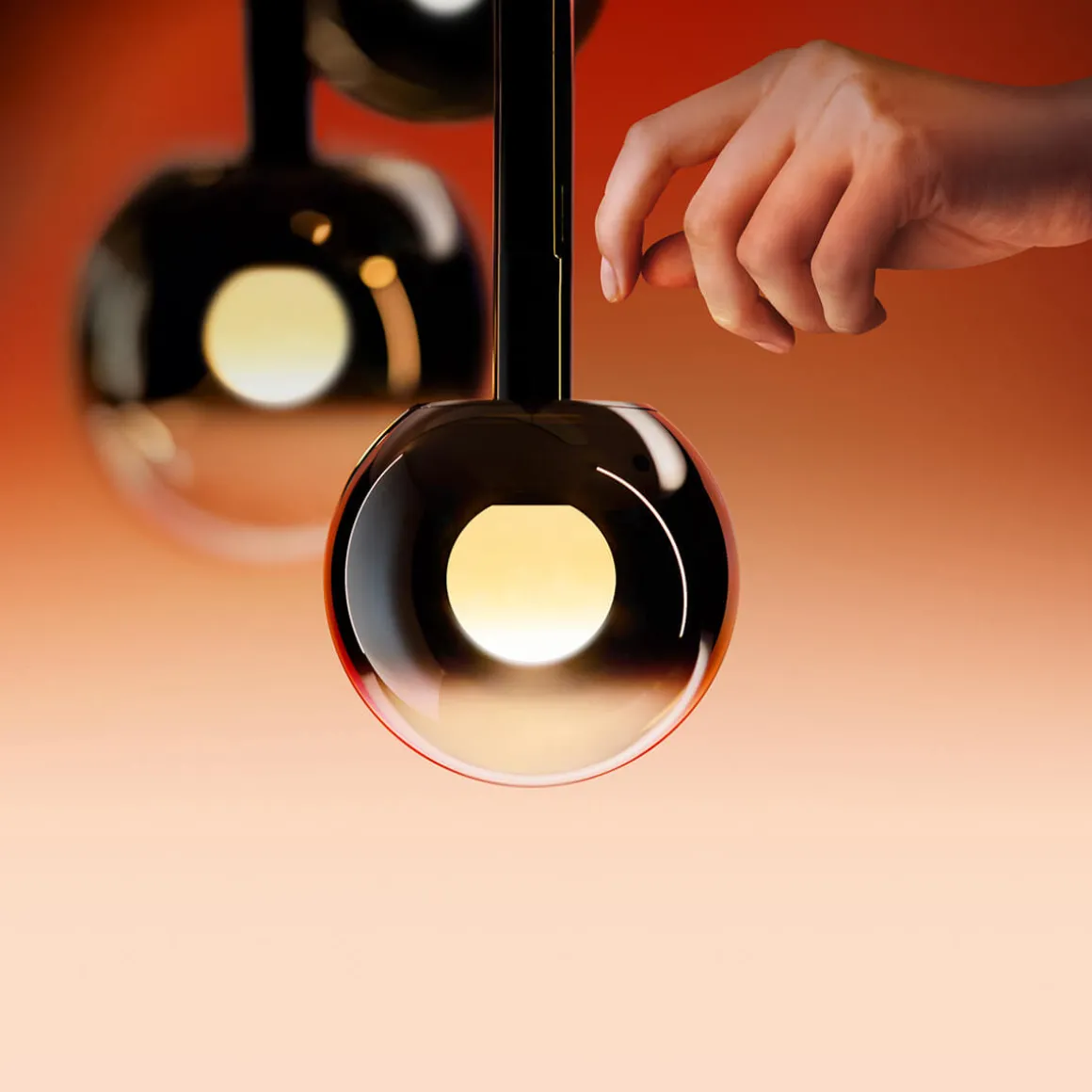 Occhio Luna sospeso cloud 3 L fix LED Pendelleuchte