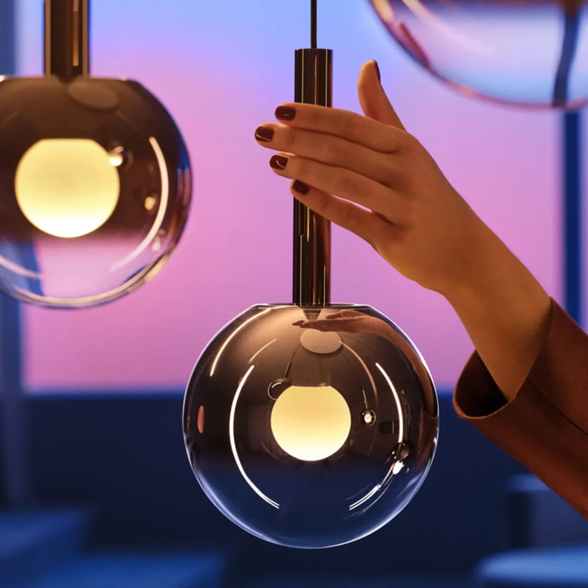 Occhio Luna sospeso cloud 5 fix LED Pendelleuchte