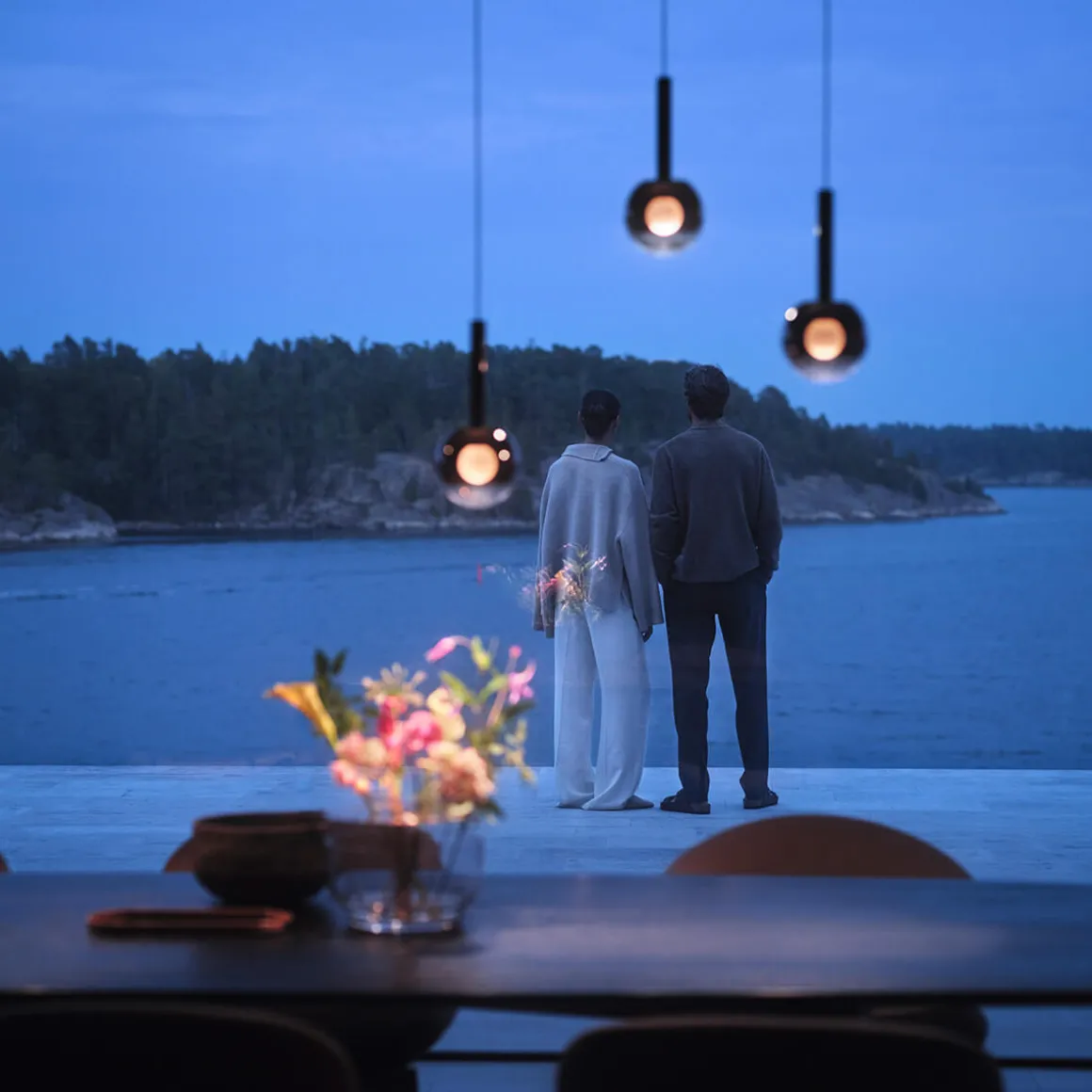 Occhio Luna sospeso var up LED Pendelleuchte, variabel