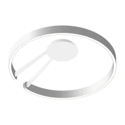 Occhio Mito aura 60 narrow LED Deckenleuchte, Base: weiß matt