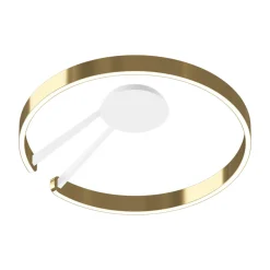 Occhio Mito aura 60 narrow LED Deckenleuchte, Base: weiß matt