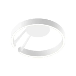 Occhio Mito aura 40 narrow LED Deckenleuchte, Base: weiß matt