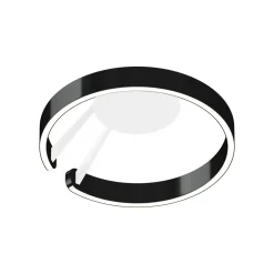 Occhio Mito aura 40 narrow LED Deckenleuchte, Base: weiß matt