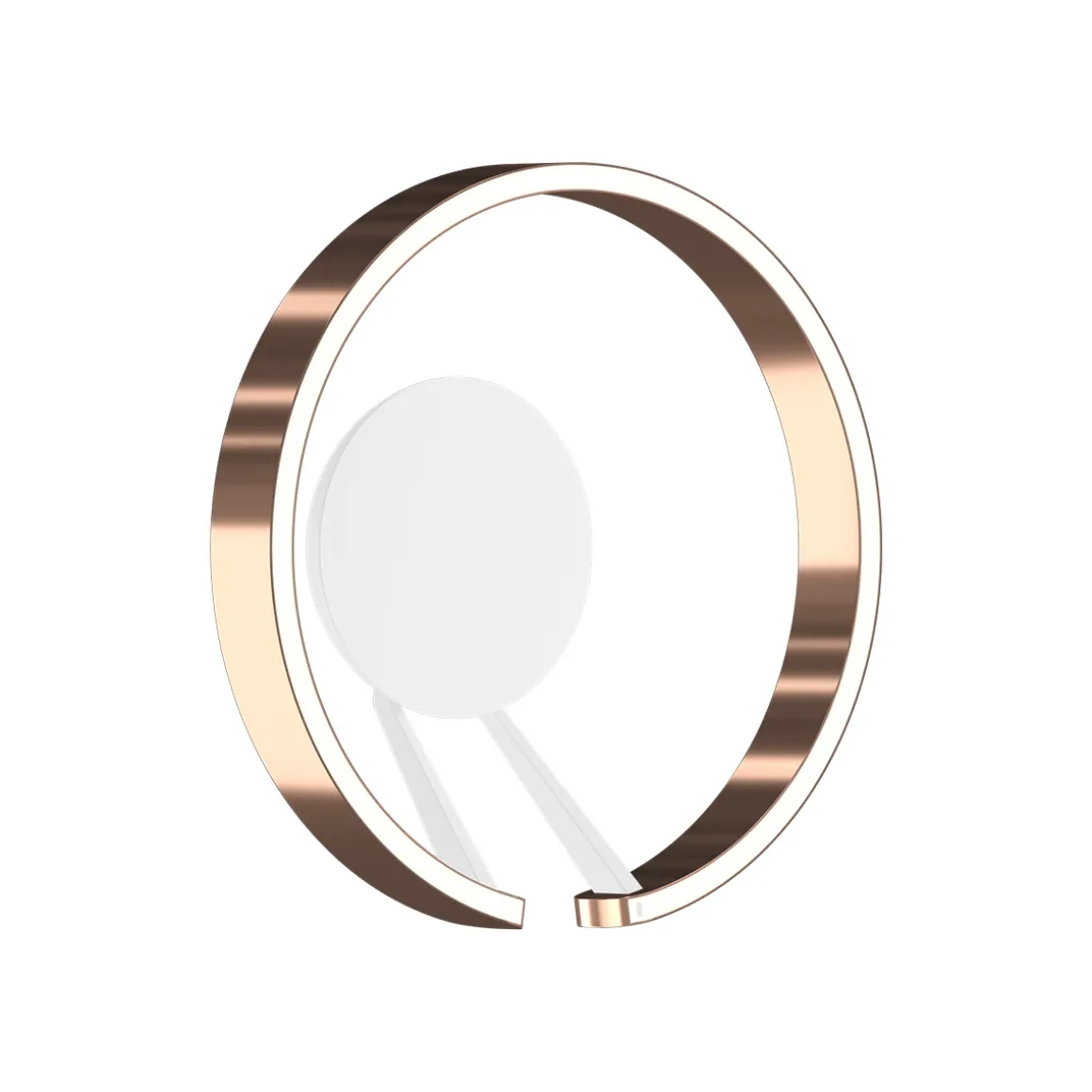 Occhio Mito aura 40 wide LED Wand- / Deckenleuchte, Base: weiß matt