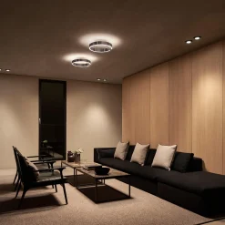 Occhio Mito aura 40 wide LED Wand- / Deckenleuchte, Base: weiß matt