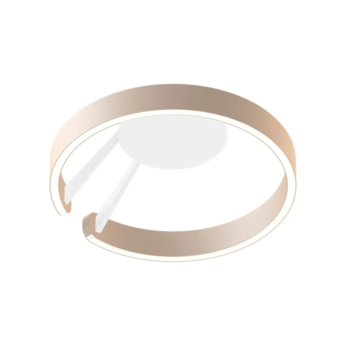 Occhio Mito aura 40 wide LED Wand- / Deckenleuchte, Base: weiß matt