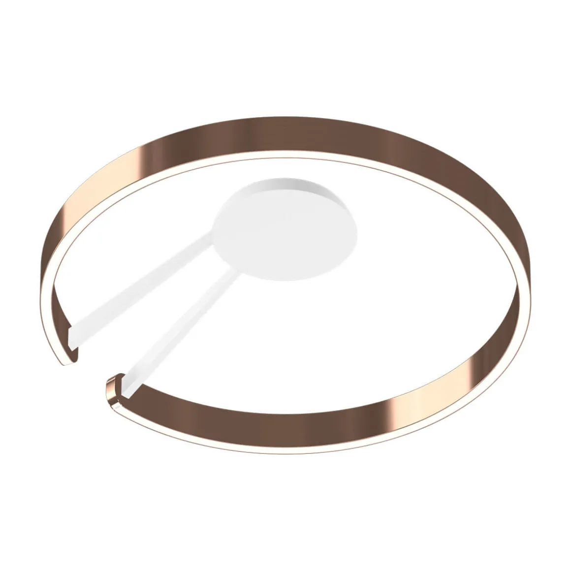 Occhio Mito aura 60 wide LED Wand- / Deckenleuchte, Base: weiß matt