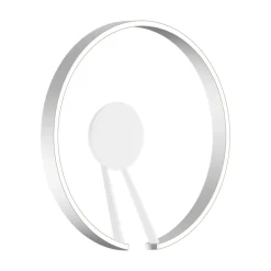 Occhio Mito aura 60 wide LED Wand- / Deckenleuchte, Base: weiß matt