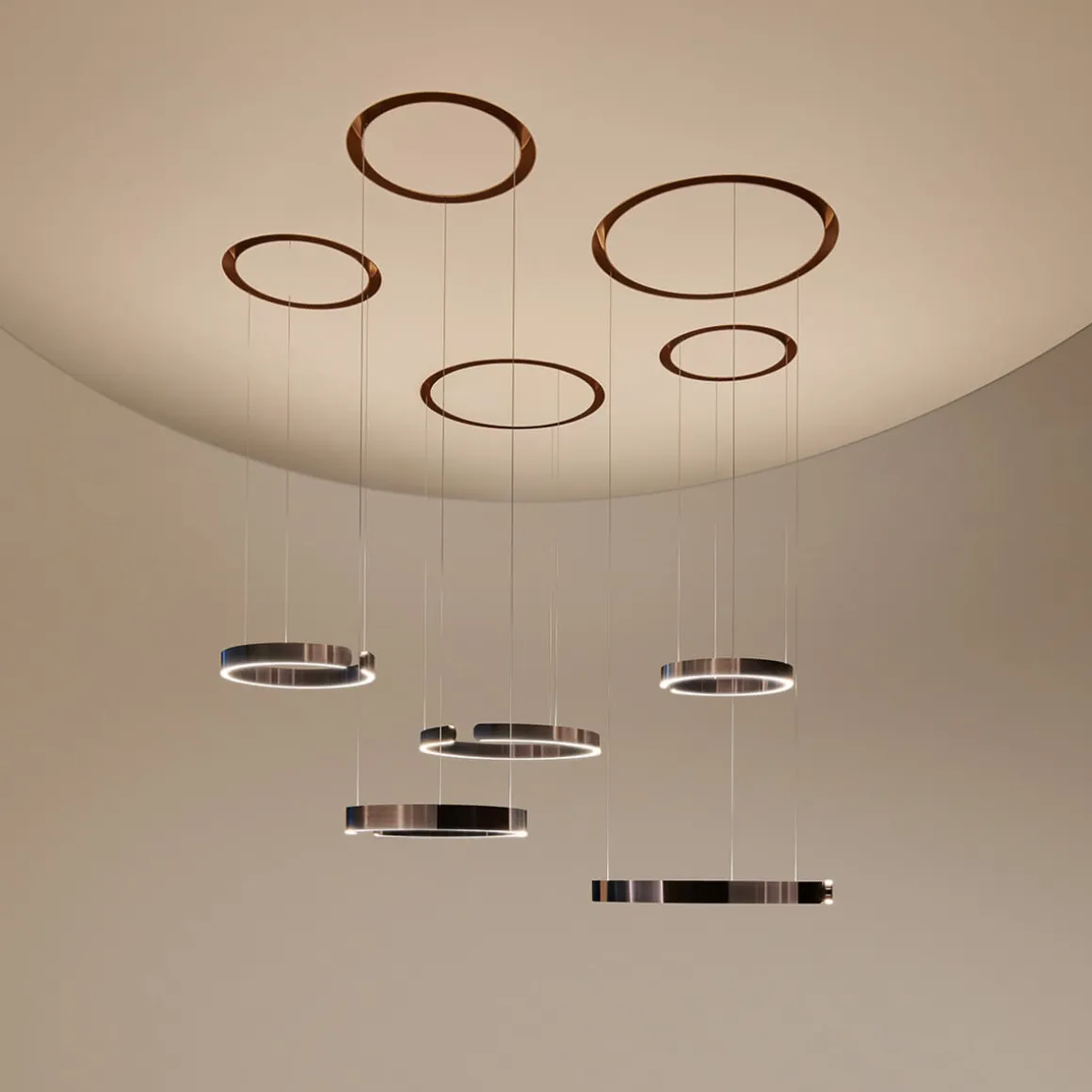 Occhio Mito cosmo 60 move "air" wide Pendelleuchte